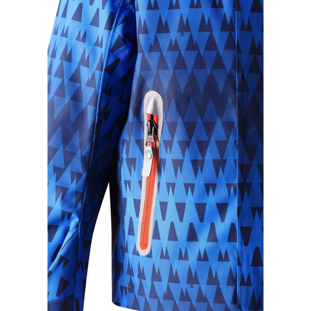 SnowKids Outerwear Jacket Reima Regor Snow Jacket - Brave Blue Triangles