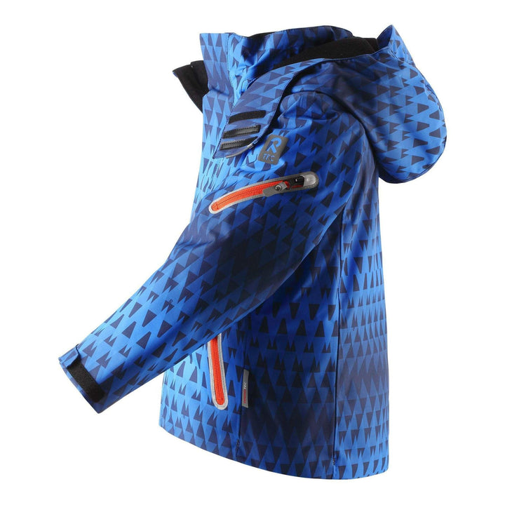 SnowKids Outerwear Jacket Reima Regor Snow Jacket - Brave Blue Triangles