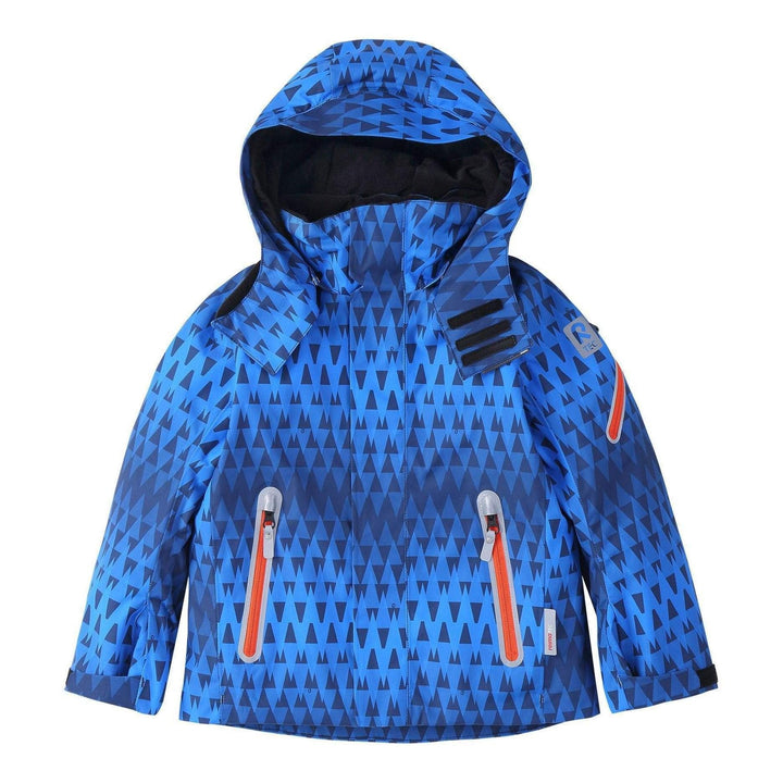 SnowKids Outerwear Jacket Reima Regor Snow Jacket - Brave Blue Triangles