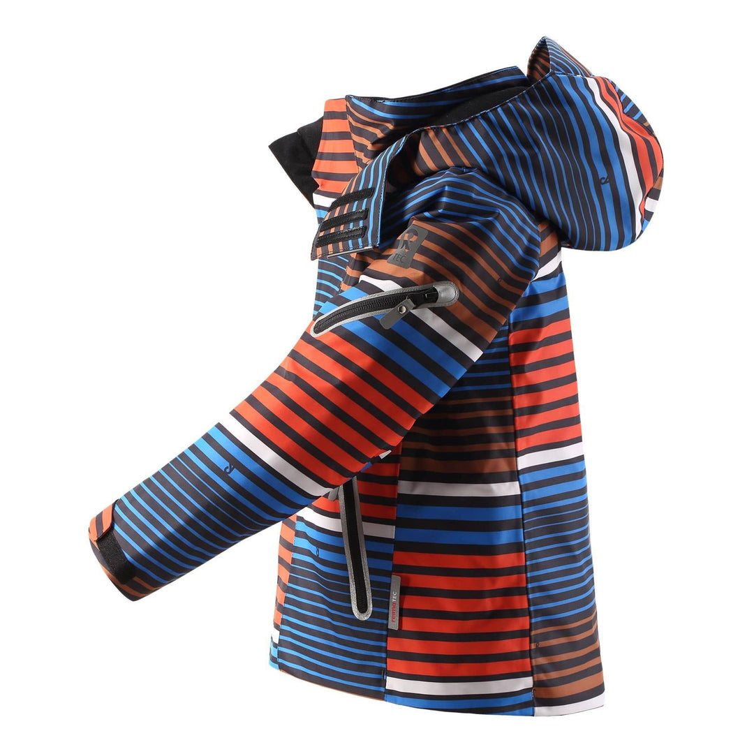 SnowKids Outerwear Jacket Reima Regor Snow Jacket - Orange Stripes