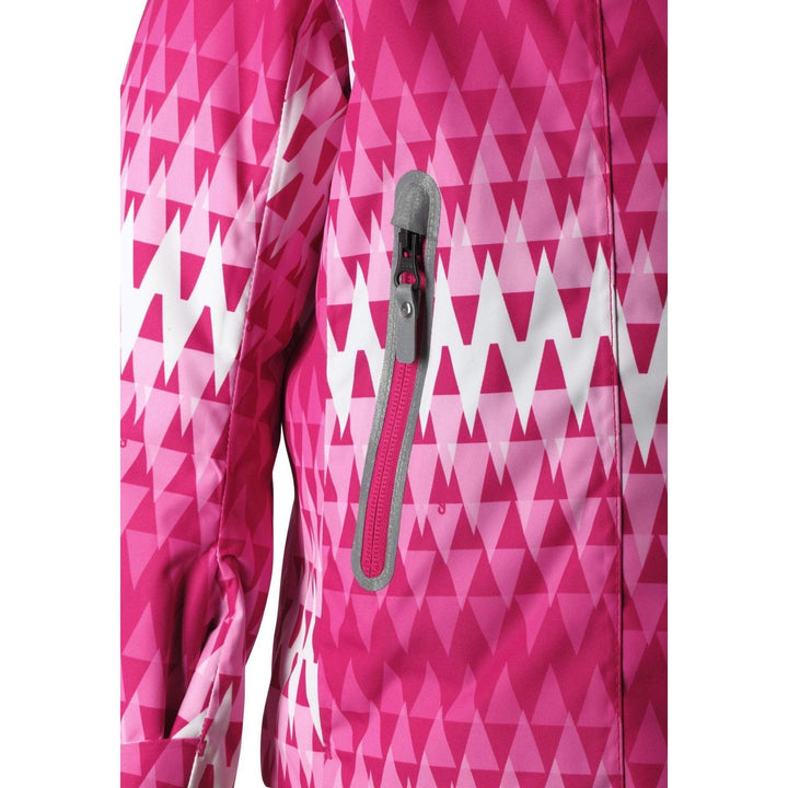 SnowKids Outerwear Jacket Reima Roxana Snow Jacket - Pink Triangles
