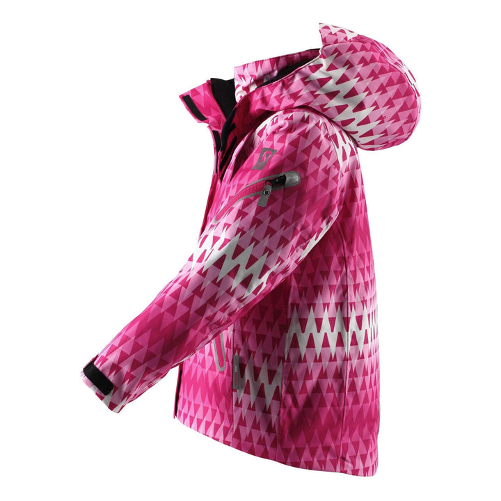 SnowKids Outerwear Jacket Reima Roxana Snow Jacket - Pink Triangles