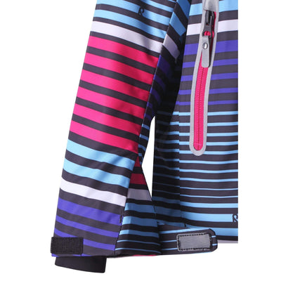 SnowKids Outerwear Jacket Reima Roxana Snow Jacket - Raspberry Stripes