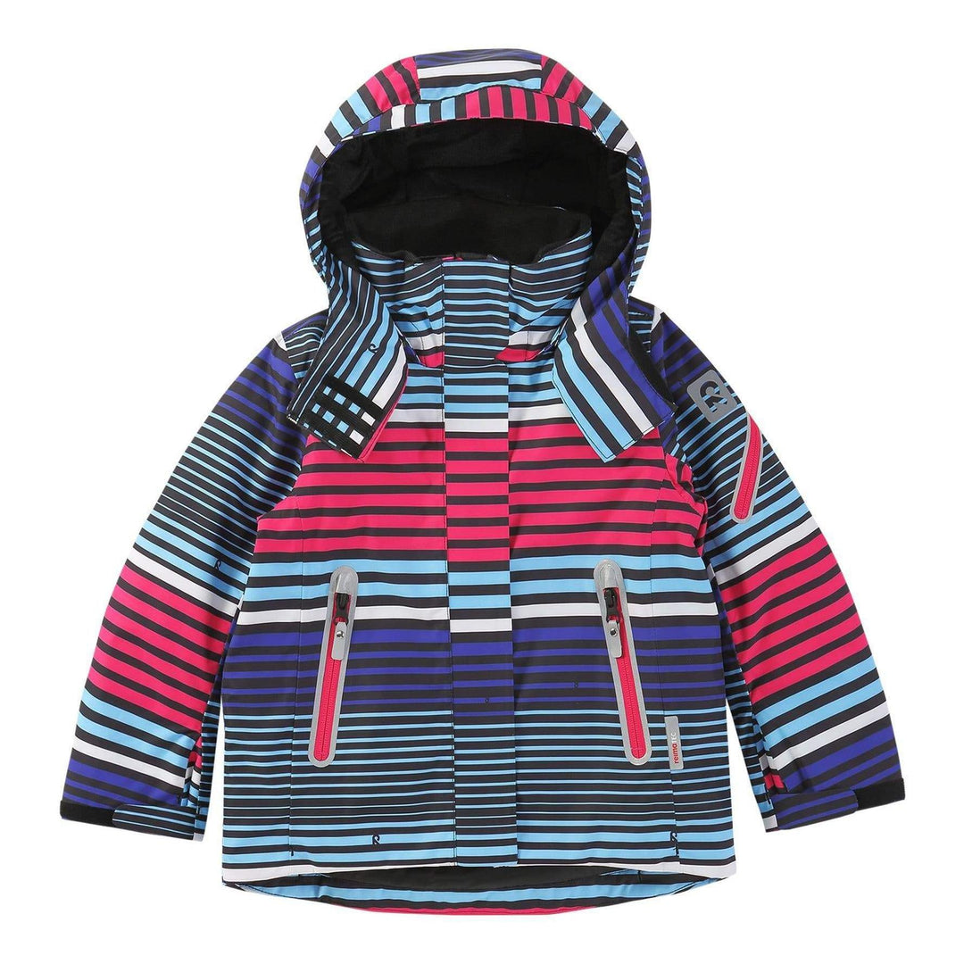 SnowKids Outerwear Jacket Reima Roxana Snow Jacket - Raspberry Stripes