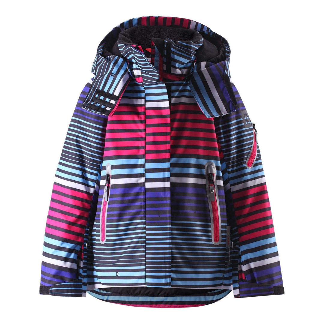 SnowKids Outerwear Jacket Reima Roxana Snow Jacket - Raspberry Stripes