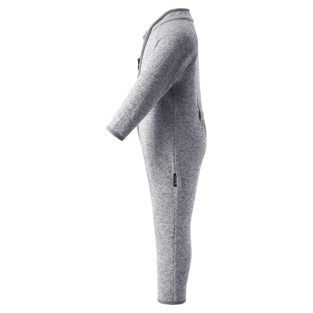 SnowKids Baselayers Reima Tahti Fleece Onesie - Melange Grey