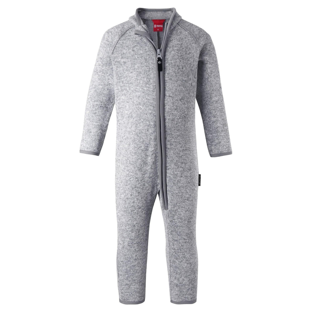 SnowKids Baselayers Reima Tahti Fleece Onesie - Melange Grey