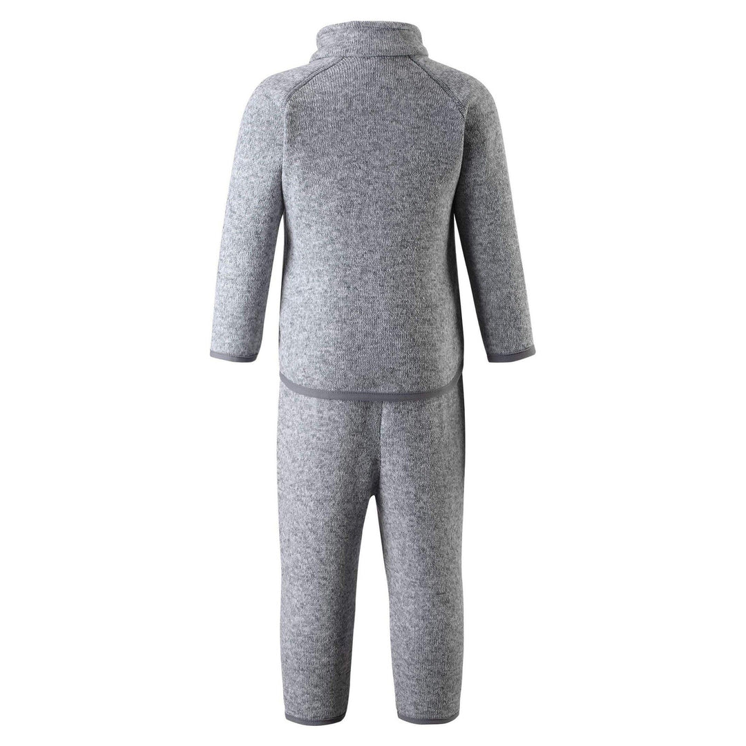 SnowKids Midlayers Reima Tahto Fleece Set - Melange Grey