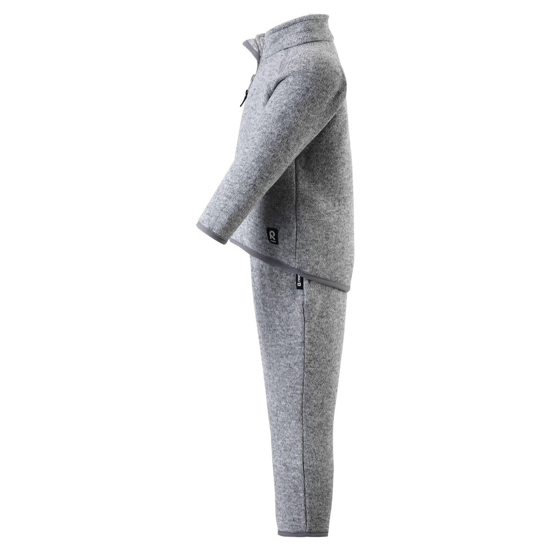SnowKids Midlayers Reima Tahto Fleece Set - Melange Grey