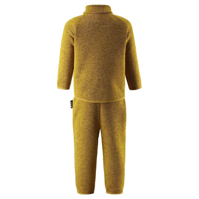 SnowKids Midlayers Reima Tahto Fleece Set - Mustard Yellow