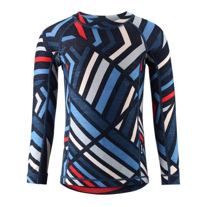 SnowKids Baselayers Reima Taitoa Thermal Baselayer Set - Navy