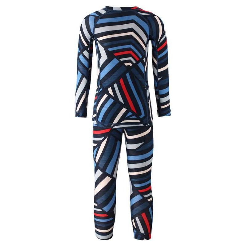 SnowKids Baselayers Reima Taitoa Thermal Baselayer Set - Navy