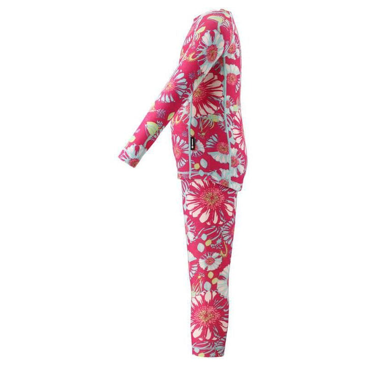 SnowKids Baselayers Reima Taitoa Thermal Baselayer Set - Raspberry