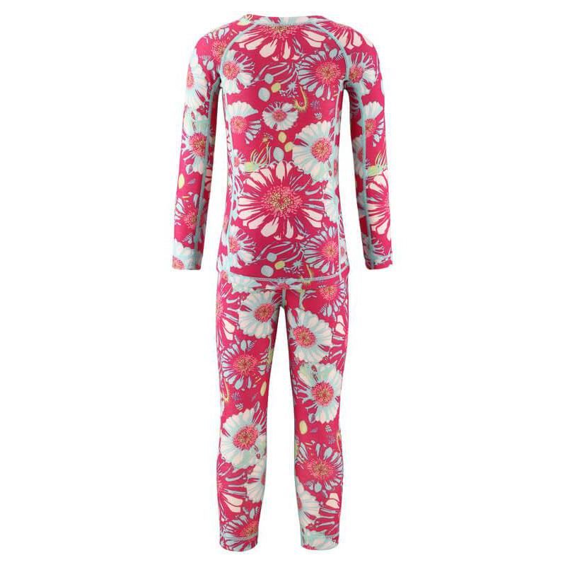 SnowKids Baselayers Reima Taitoa Thermal Baselayer Set - Raspberry