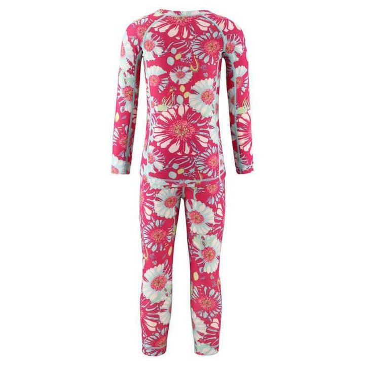 SnowKids Baselayers Reima Taitoa Thermal Baselayer Set - Raspberry