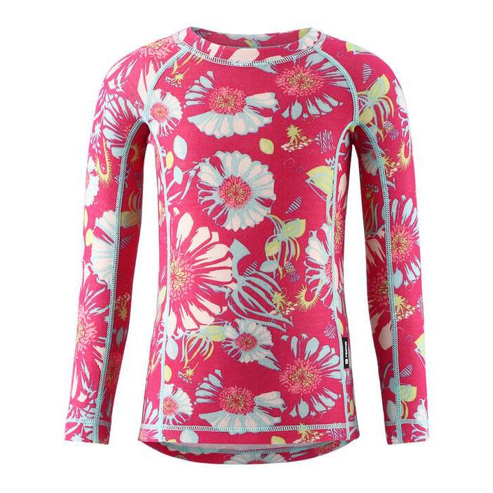 SnowKids Baselayers Reima Taitoa Thermal Baselayer Set - Raspberry