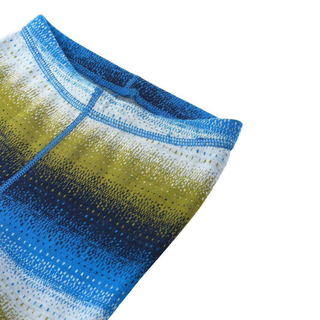 SnowKids Baselayers Reima Taival Merino Wool Thermal Set - Brave Blue