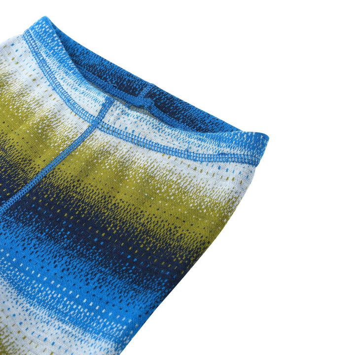 SnowKids Baselayers Reima Taival Merino Wool Thermal Set - Brave Blue