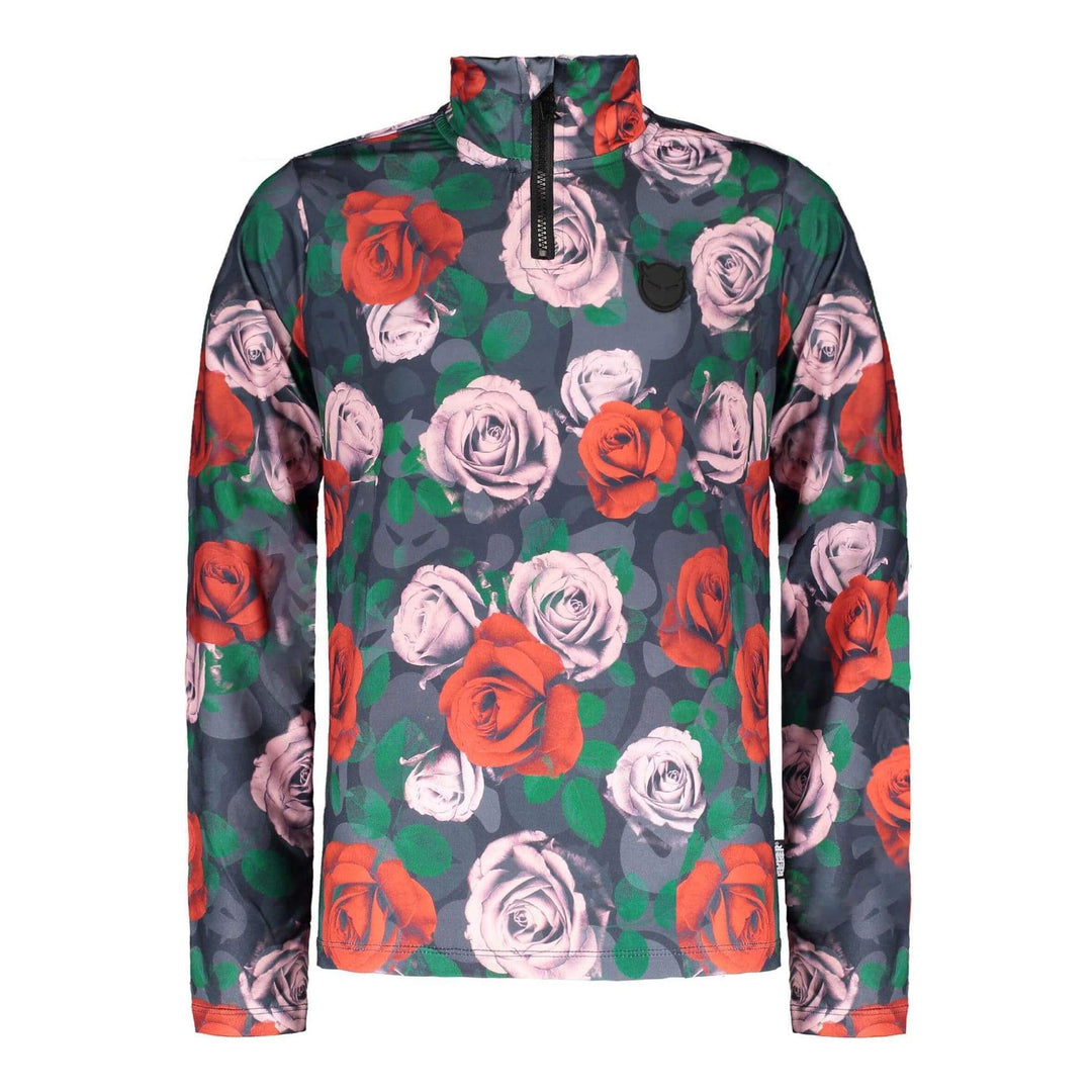 SuperRebel Baselayers SuperRebel All Over Cool Rose Thermal Top