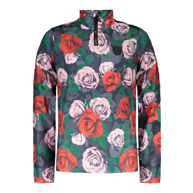 SuperRebel Baselayers SuperRebel All Over Cool Rose Thermal Top