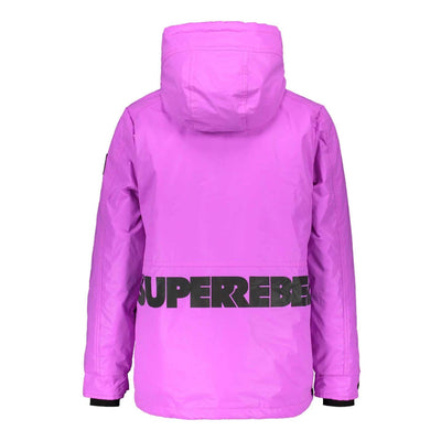 SuperRebel Outerwear Jacket SuperRebel Reflective Purple Ski Jacket
