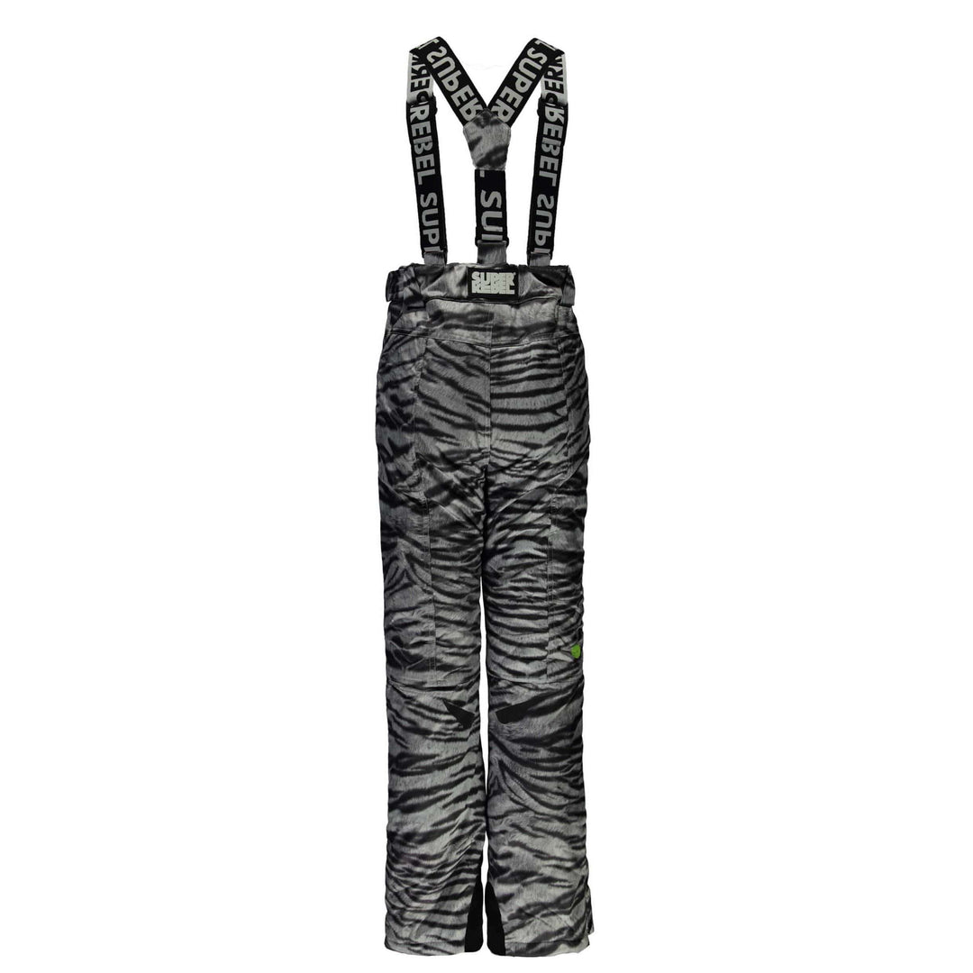 SuperRebel Outerwear Pants SuperRebel White Tiger Ski Pants